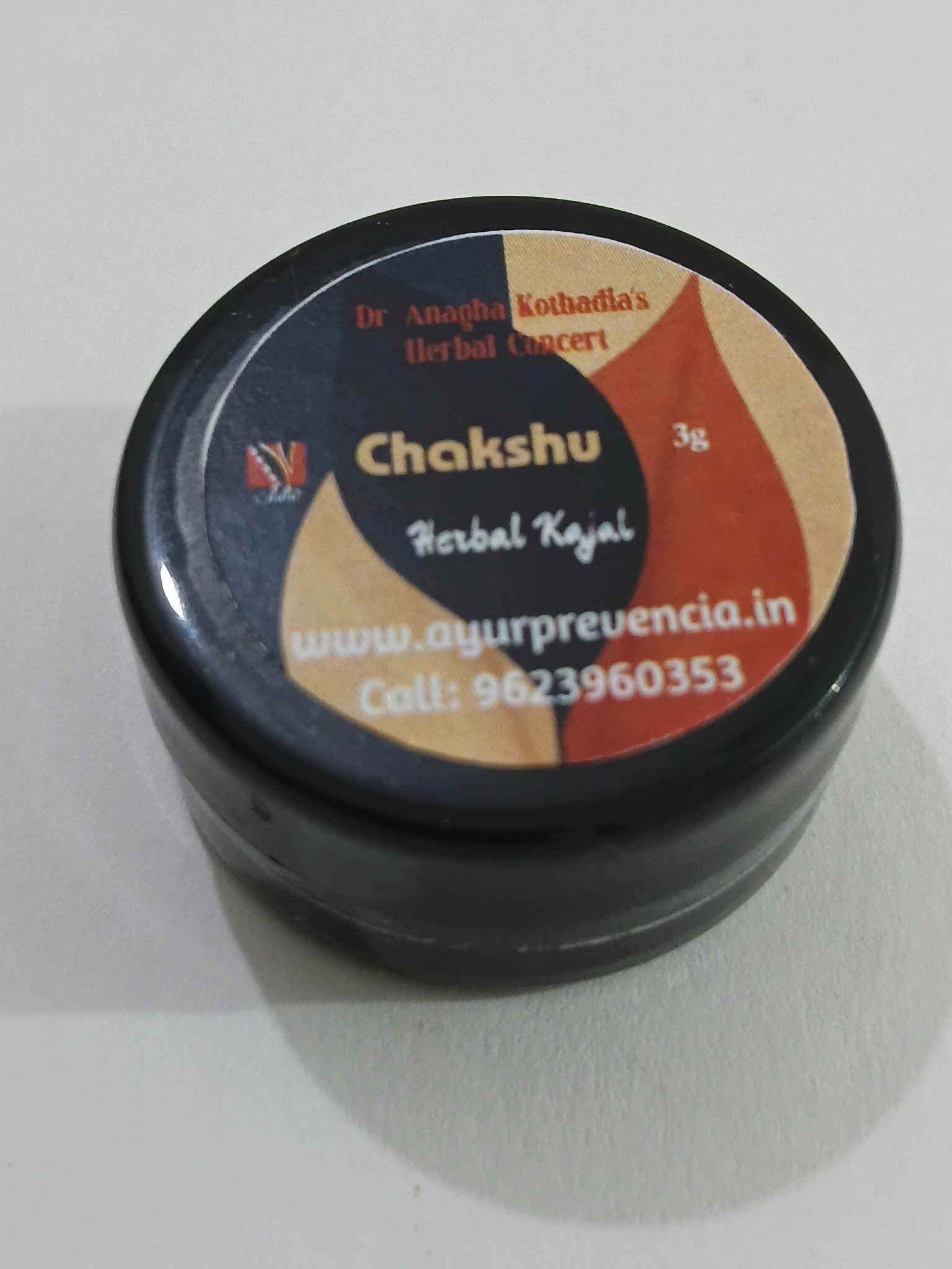 "Chakshu" Herbal /Ayurvedic Kajal